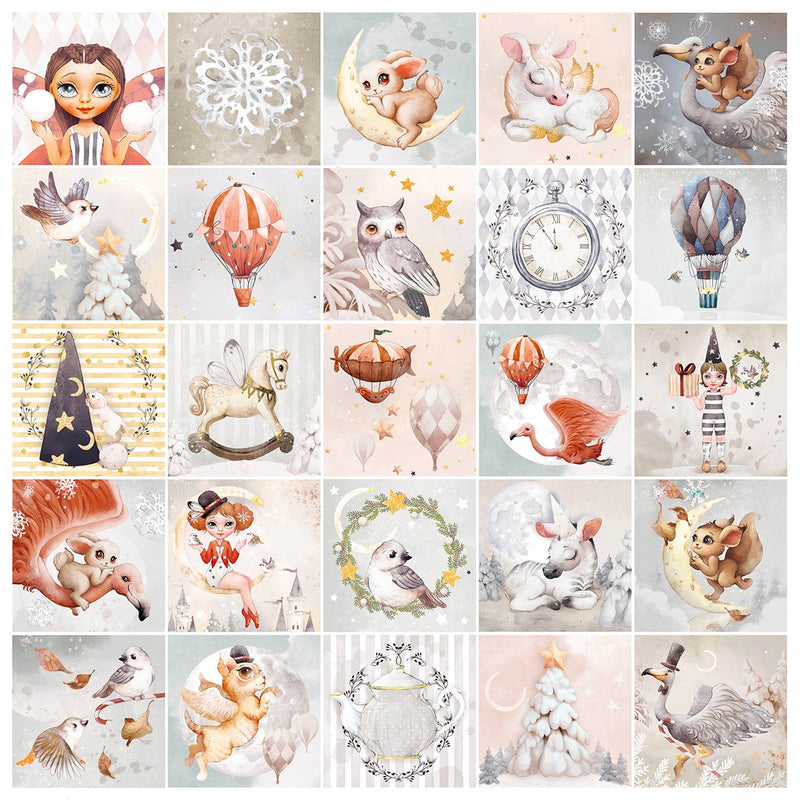 Dreamland Patterns Pad 12x12 8/Pkg-21