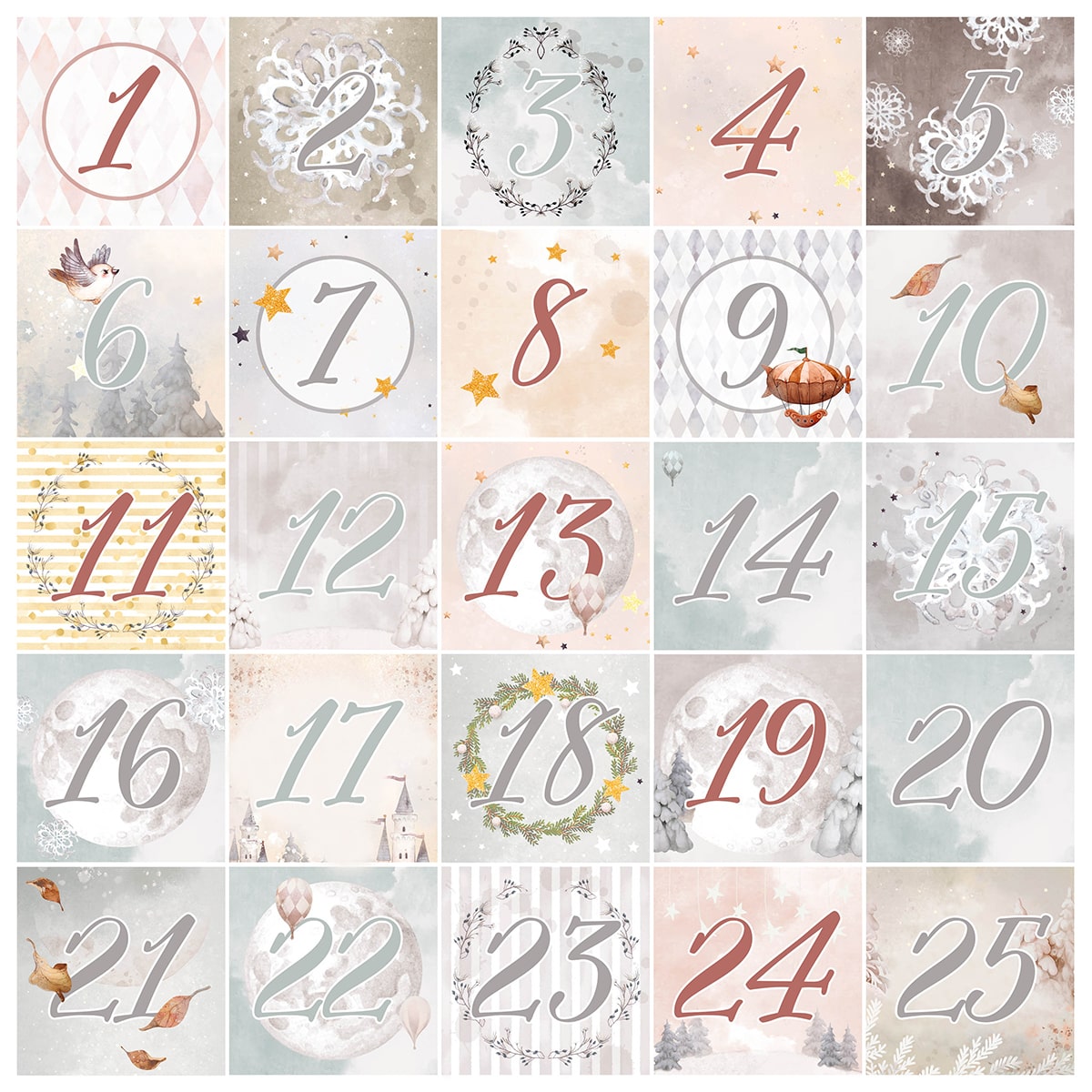 Dreamland Patterns Pad 12x12 8/Pkg-22