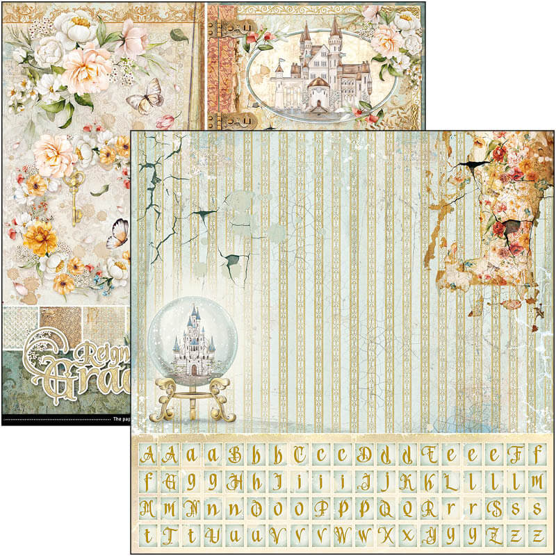 Reign of Grace Patterns Pad 12x12 8/Pkg-2