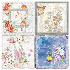 Ciao Bella Enchanted Land Patterns Pad 12"x12" 8/Pkg-3