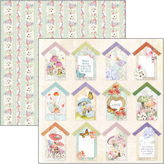 Ciao Bella Enchanted Land Patterns Pad 12"x12" 8/Pkg-9