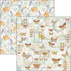 Ciao Bella Enchanted Land Patterns Pad 12"x12" 8/Pkg-23