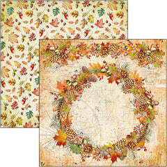 Ciao Bella Into The Wild  Patterns Pad 12"x12" 8/Pkg-7