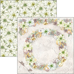 Ciao Bella Sparkling Christmas Patterns Pad 12"x12" 8/Pkg-5