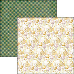 Ciao Bella Sparkling Christmas Patterns Pad 12"x12" 8/Pkg-6