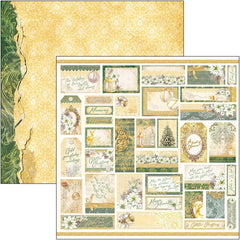 Ciao Bella Sparkling Christmas Patterns Pad 12"x12" 8/Pkg-8