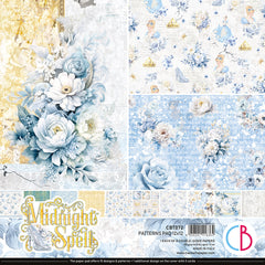 Midnight Spell Patterns Pad 12x12 8/Pkg-1
