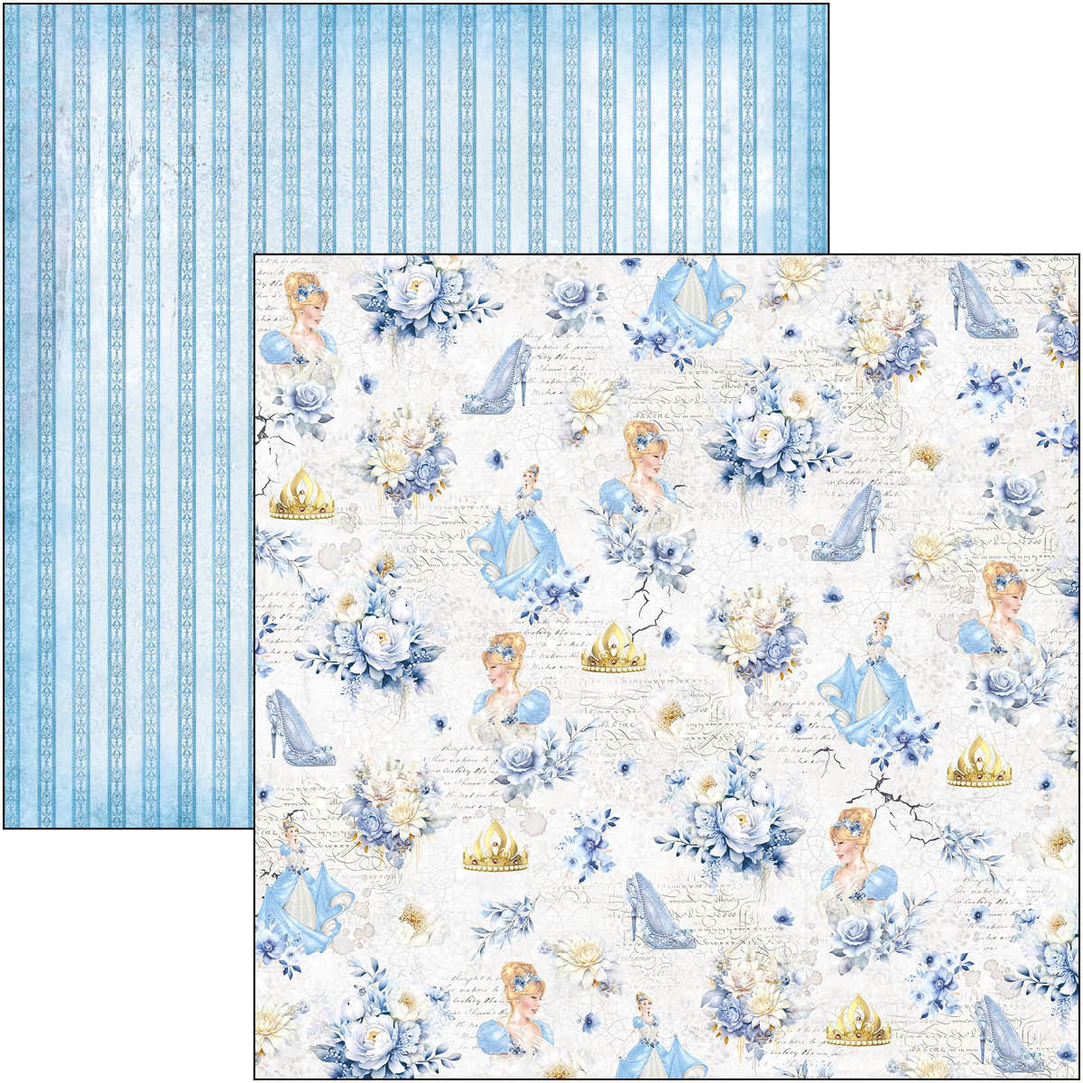 Midnight Spell Patterns Pad 12x12 8/Pkg-3