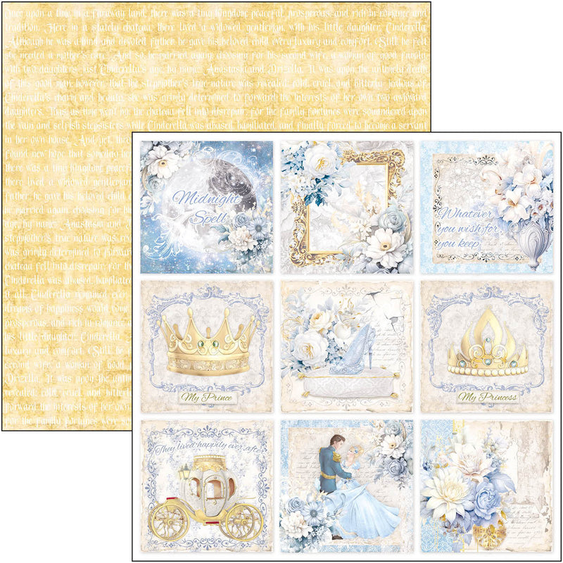 Midnight Spell Patterns Pad 12x12 8/Pkg-8