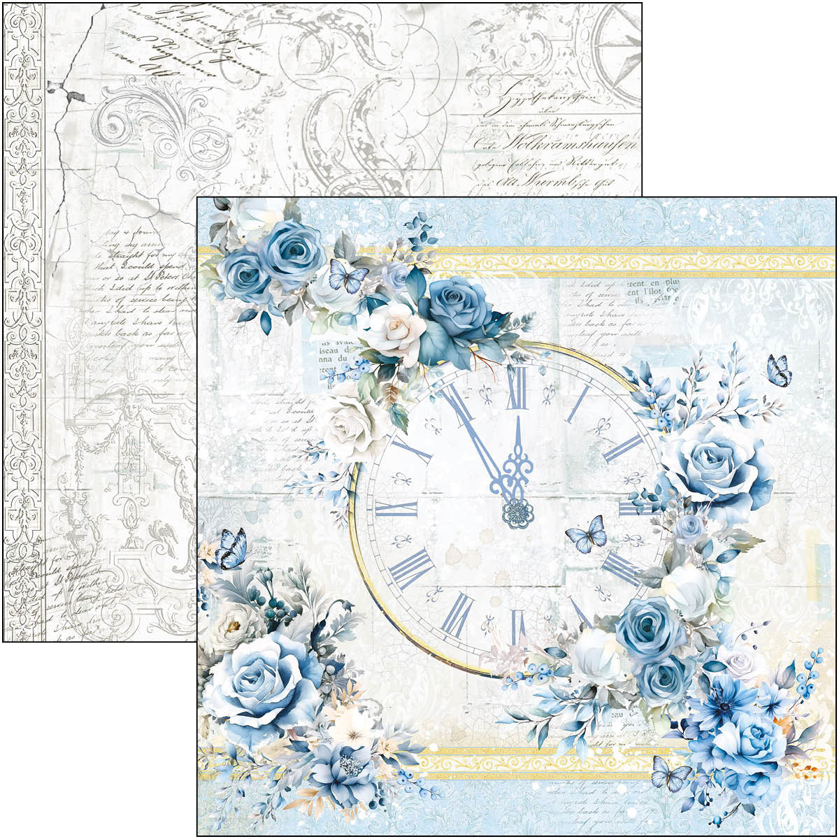 Midnight Spell Patterns Pad 12x12 8/Pkg-9