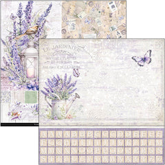 Morning In Provence Patterns Pad 12"x12" 8/Pkg-2