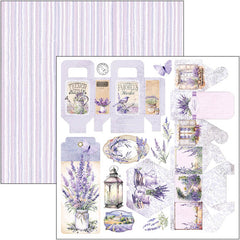Morning In Provence Patterns Pad 12"x12" 8/Pkg-8