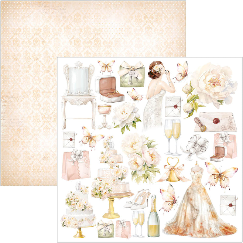 Always & Forever Patterns Pad 12x12 8/Pkg-5