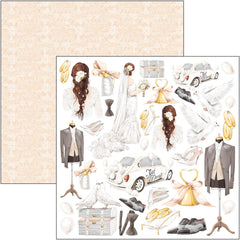 Always & Forever Patterns Pad 12x12 8/Pkg-8