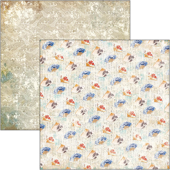 Land Of The Rising Sun Patterns Pad 12"x12" 8/Pkg-6