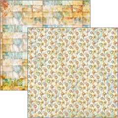 Bloc de patrones de arrecife de coral 12"x12" 8/paq.-6