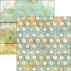 Bloc de patrones de arrecife de coral 12"x12" 8/paq.-8