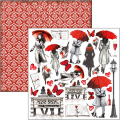 Paris Je t’aime Patterns Pad 12"x12" 8/Pkg-6
