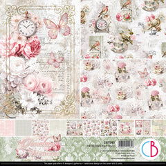 Timeless Moments  Patterns Pad 12"x12" 8/Pkg-1