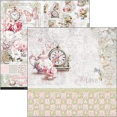 Timeless Moments  Patterns Pad 12"x12" 8/Pkg-6