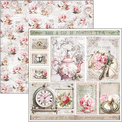 Timeless Moments  Patterns Pad 12"x12" 8/Pkg-8