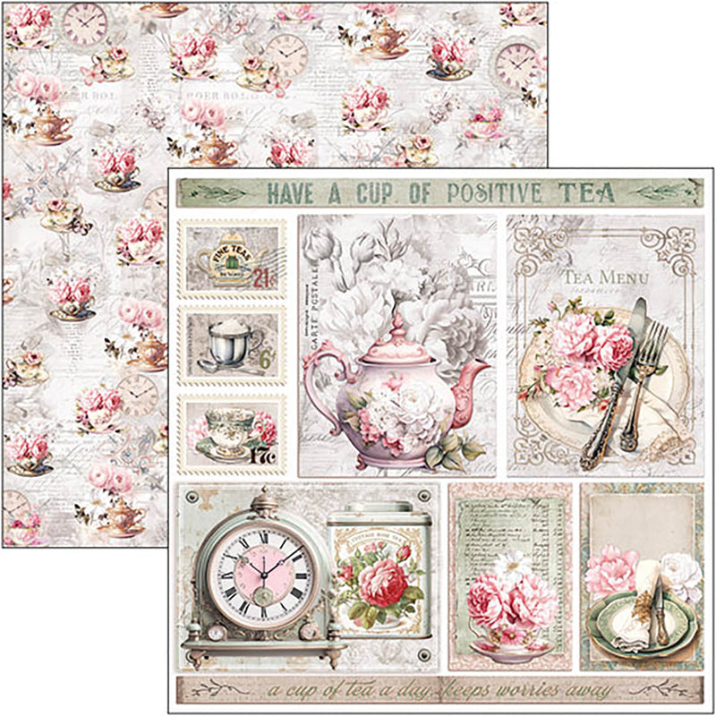 Timeless Moments  Patterns Pad 12"x12" 8/Pkg-8