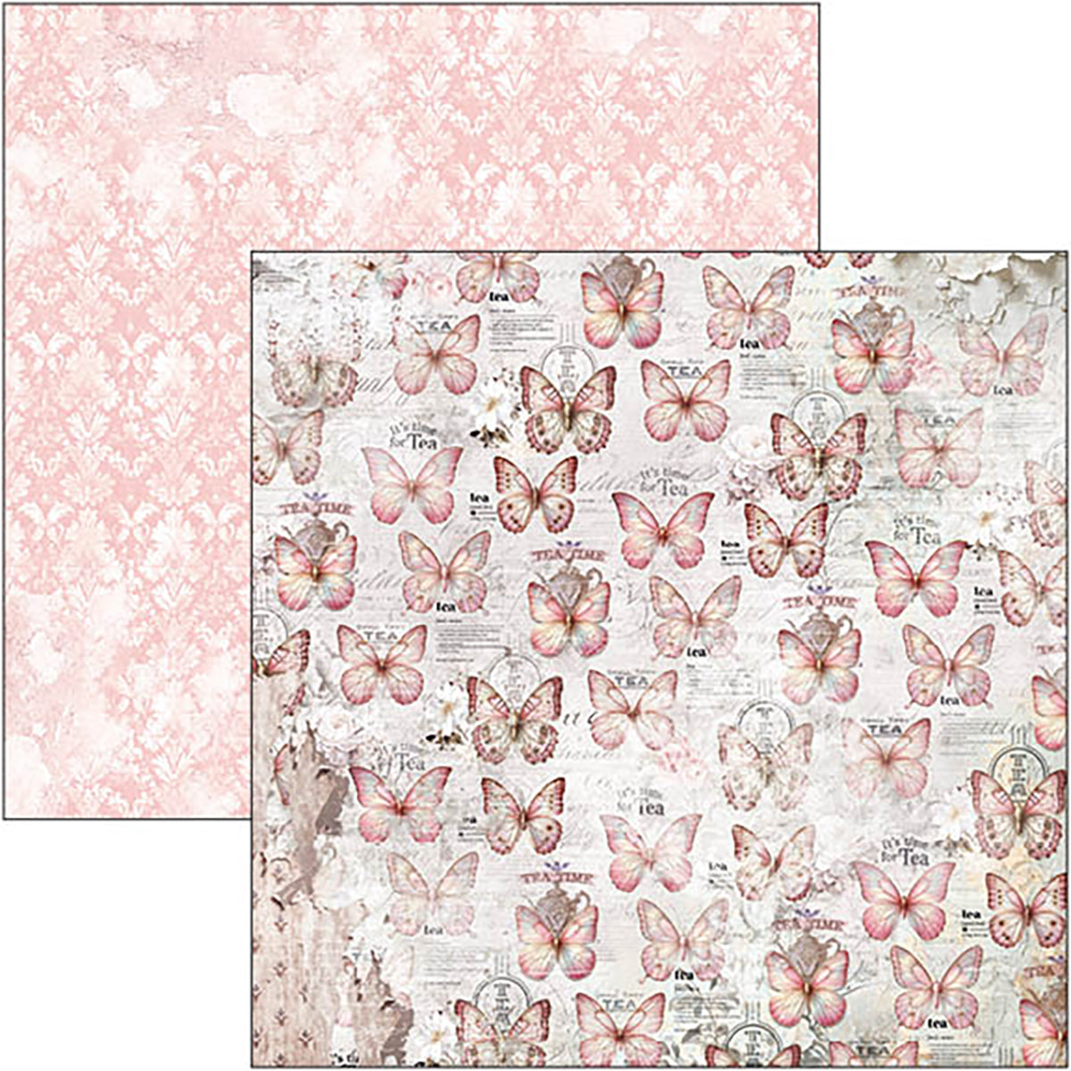 Timeless Moments  Patterns Pad 12"x12" 8/Pkg-3