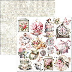 Timeless Moments  Patterns Pad 12"x12" 8/Pkg-4