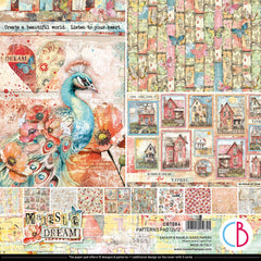 Majestic Dream  Patterns Pad 12"x12" 8/Pkg-1