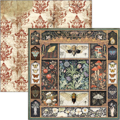 Cabinet Of Curiosities Patterns Pad 12"x12" 8/Pkg-3