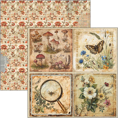 Cabinet Of Curiosities Patterns Pad 12"x12" 8/Pkg-5
