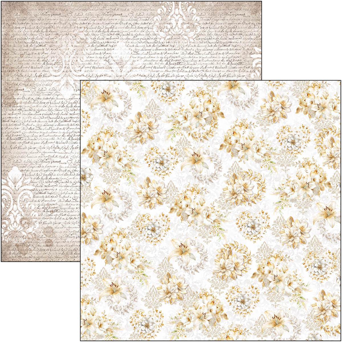 Blessing Day Patterns Pad 12"x12" 8/Pkg-5