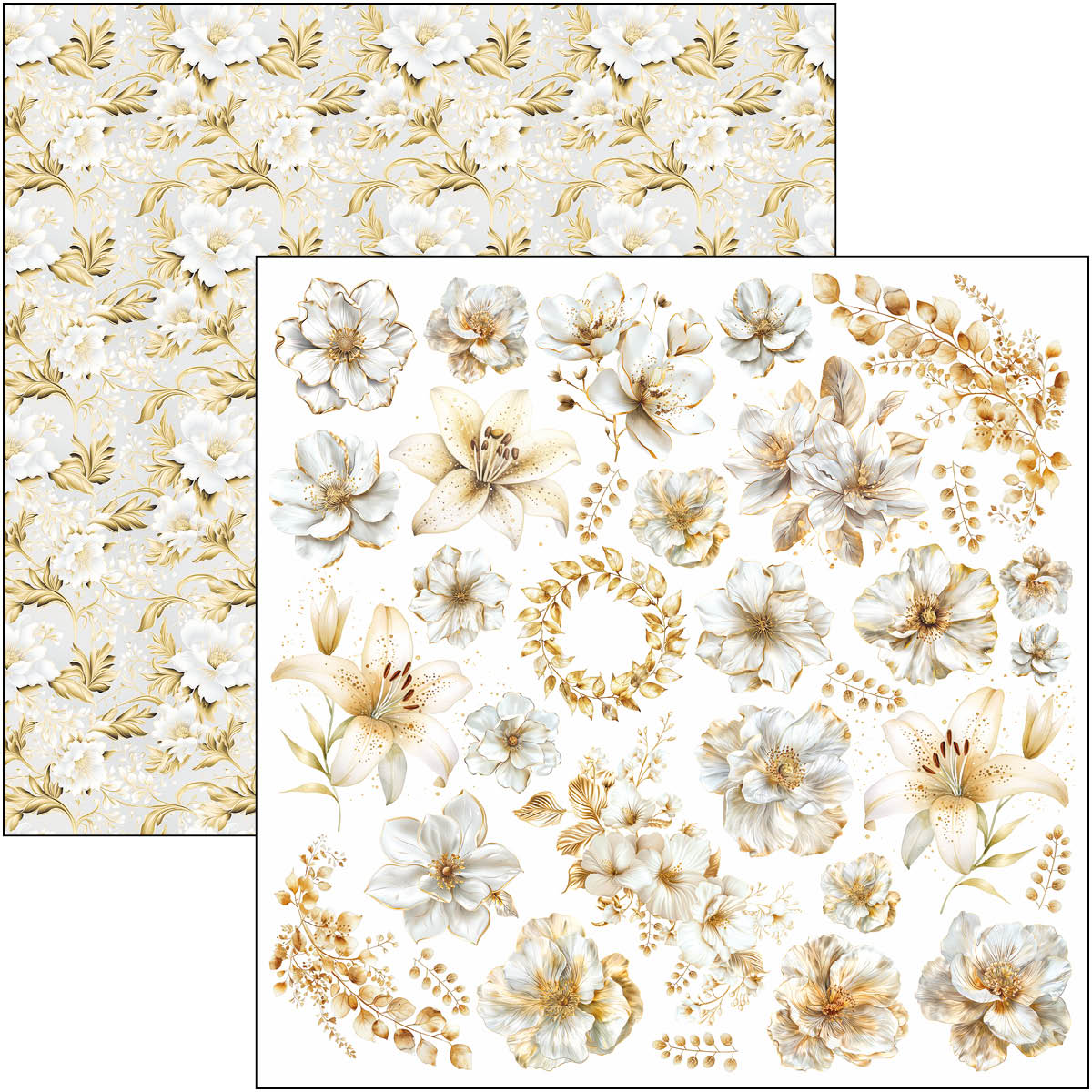 Blessing Day Patterns Pad 12"x12" 8/Pkg-6