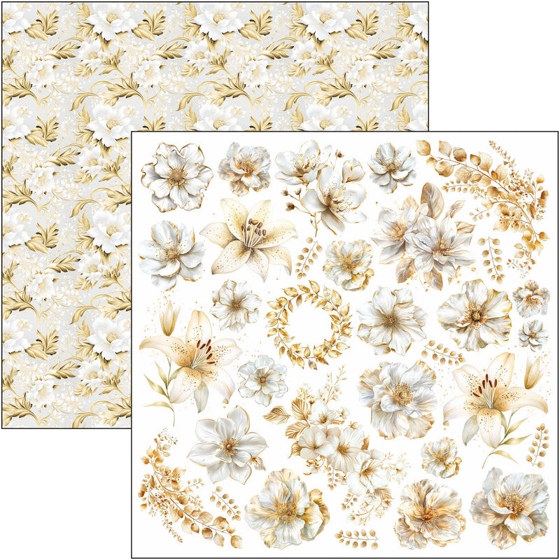 Blessing Day Patterns Pad 12"x12" 8/Pkg-6