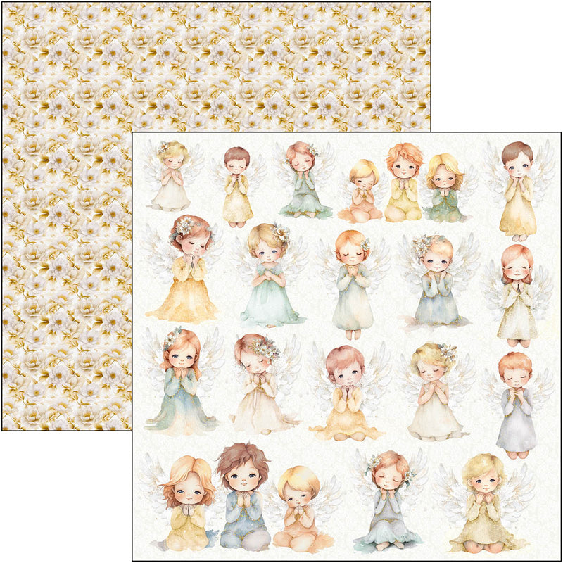 Blessing Day Patterns Pad 12"x12" 8/Pkg-7