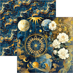 Celestial Patterns Pad 12"x12" 8/Pkg-8
