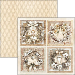 Winter Season Patterns Pad 12"x12" 8/Pkg-3