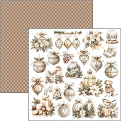 Winter Season Patterns Pad 12"x12" 8/Pkg-7