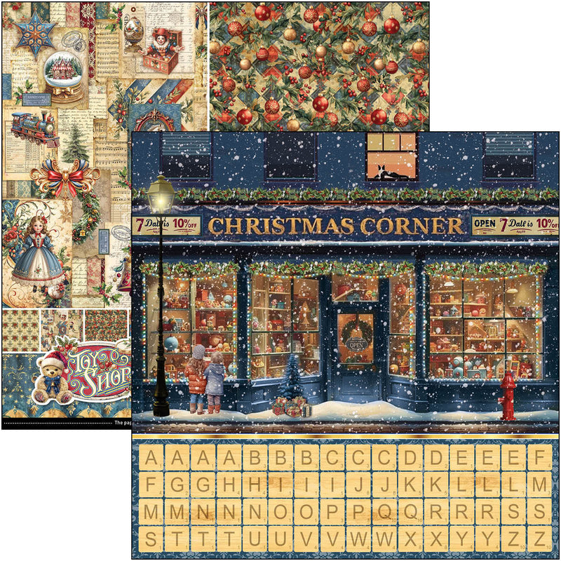 Toy Shop Patterns Pad 12"x12" 8/Pkg-2