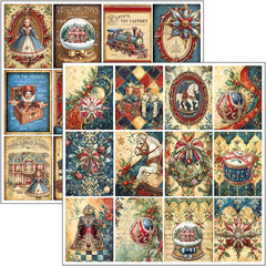 Toy Shop Patterns Pad 12"x12" 8/Pkg-7