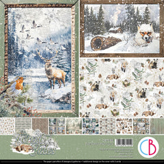 Forest Tales Patterns Pad 12"x12" 8/Pkg-1