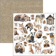 Forest Tales Patterns Pad 12"x12" 8/Pkg-6