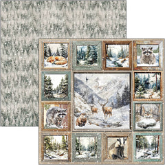 Forest Tales Patterns Pad 12"x12" 8/Pkg-9