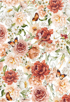 Ciao Bella Vellum Reign Of Grace Paper Patterns A4 6/Pkg-7