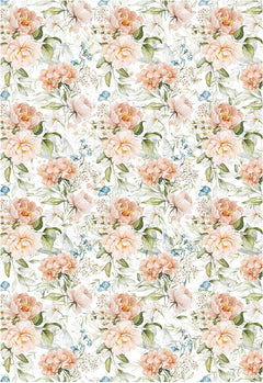 Ciao Bella Vellum Reign Of Grace Paper Patterns A4 6/Pkg-4