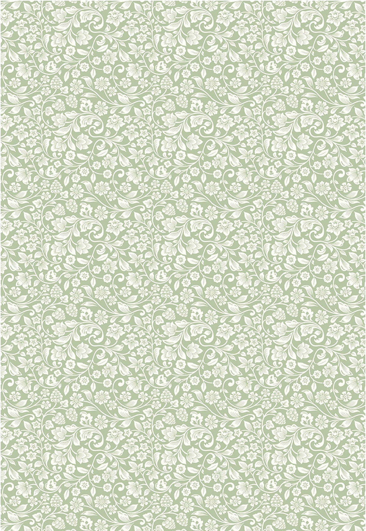 Ciao Bella Vellum Enchanted Land Paper Patterns A4 6/Pkg-7