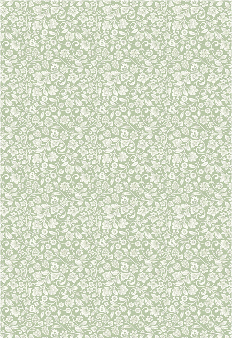 Ciao Bella Vellum Enchanted Land Paper Patterns A4 6/Pkg-7