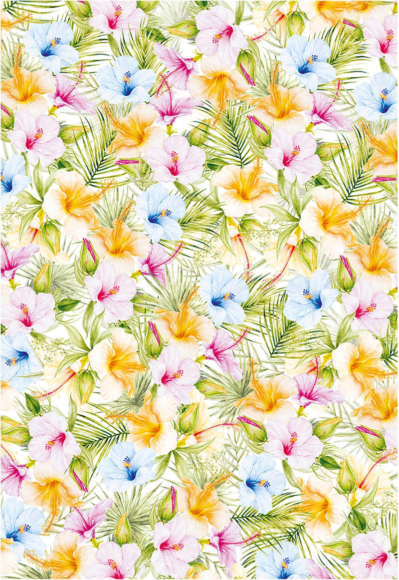 Ciao Bella Vellum Summer Breeze Paper Patterns A4 6/Pkg-5