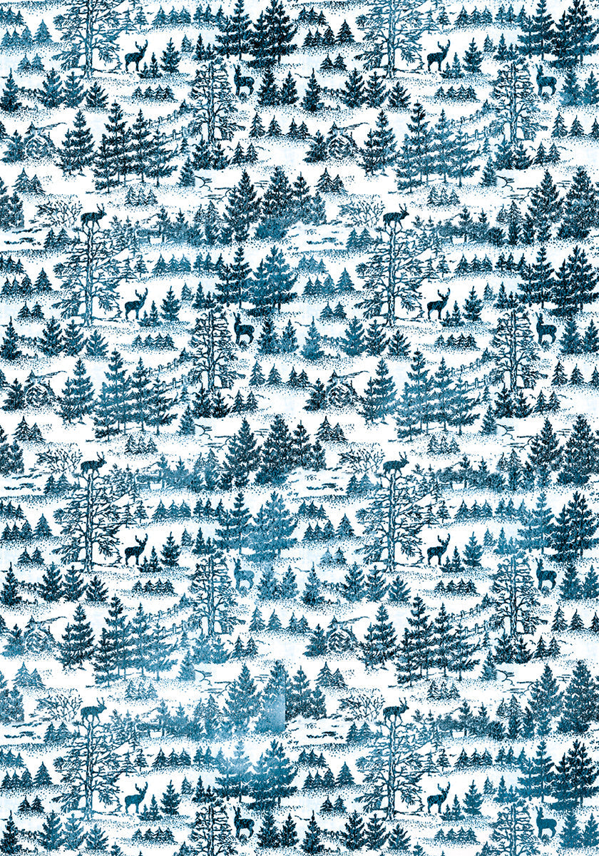 Ciao Bella Vellum Winter Journey Paper Patterns A4 6/Pkg-5