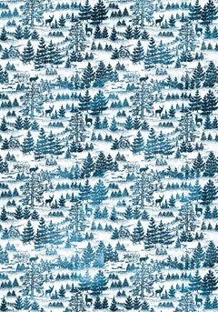 Ciao Bella Vellum Winter Journey Paper Patterns A4 6/Pkg-5